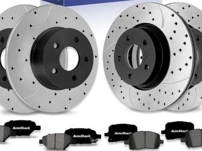 Front and Rear Brake and Rotors set. Certified for Nissan, Sentra 2017-2019, Juke 2011-2017, AWD, FWD L4 1.6L