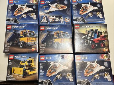 Assorted LEGO Sets - City & Technic Bundles (New in Box)