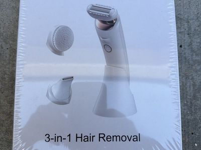 3-in-1 Hair Removal Device Model SRGM01 New in Box