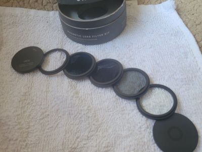 URTH Magnetic Lens 39mm Filter Kit for Cameras - Multiple Filters Included