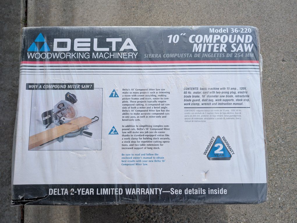 Delta 10" Miter Saw