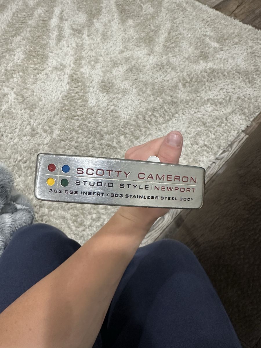 Scotty Cameron Studio Style Newport 303 GSS Insert Putter - Used Golf Club with Headcover