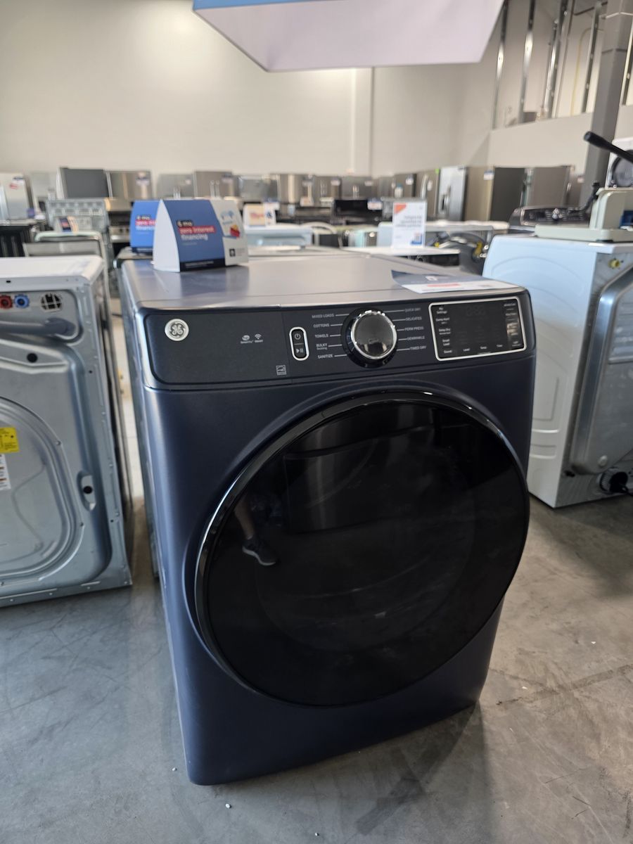 GE 7.8 Cu Ft Smart Front Load Electric Dryer – Wi-Fi, Sanitize & Quick Dry