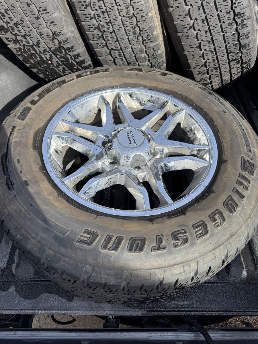 255 65 R17  Tires and Wheels