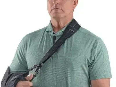 Donjoy X-ACT Fit Shoulder Brace Sling - $29 - w/ Abduction - Rotator Cuff - Post Shoulder Surgery - Arm Sling Immobilizer