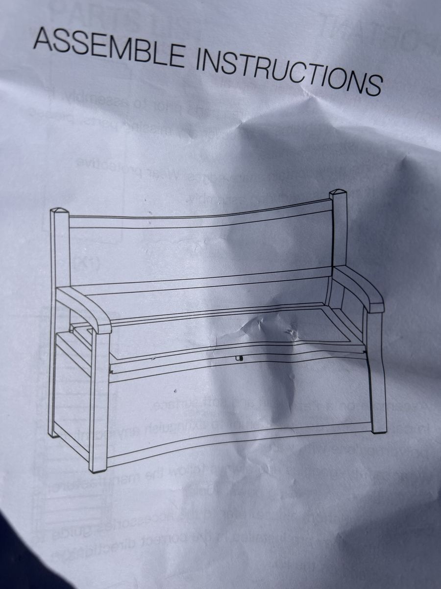Outdoor Bench with Storage