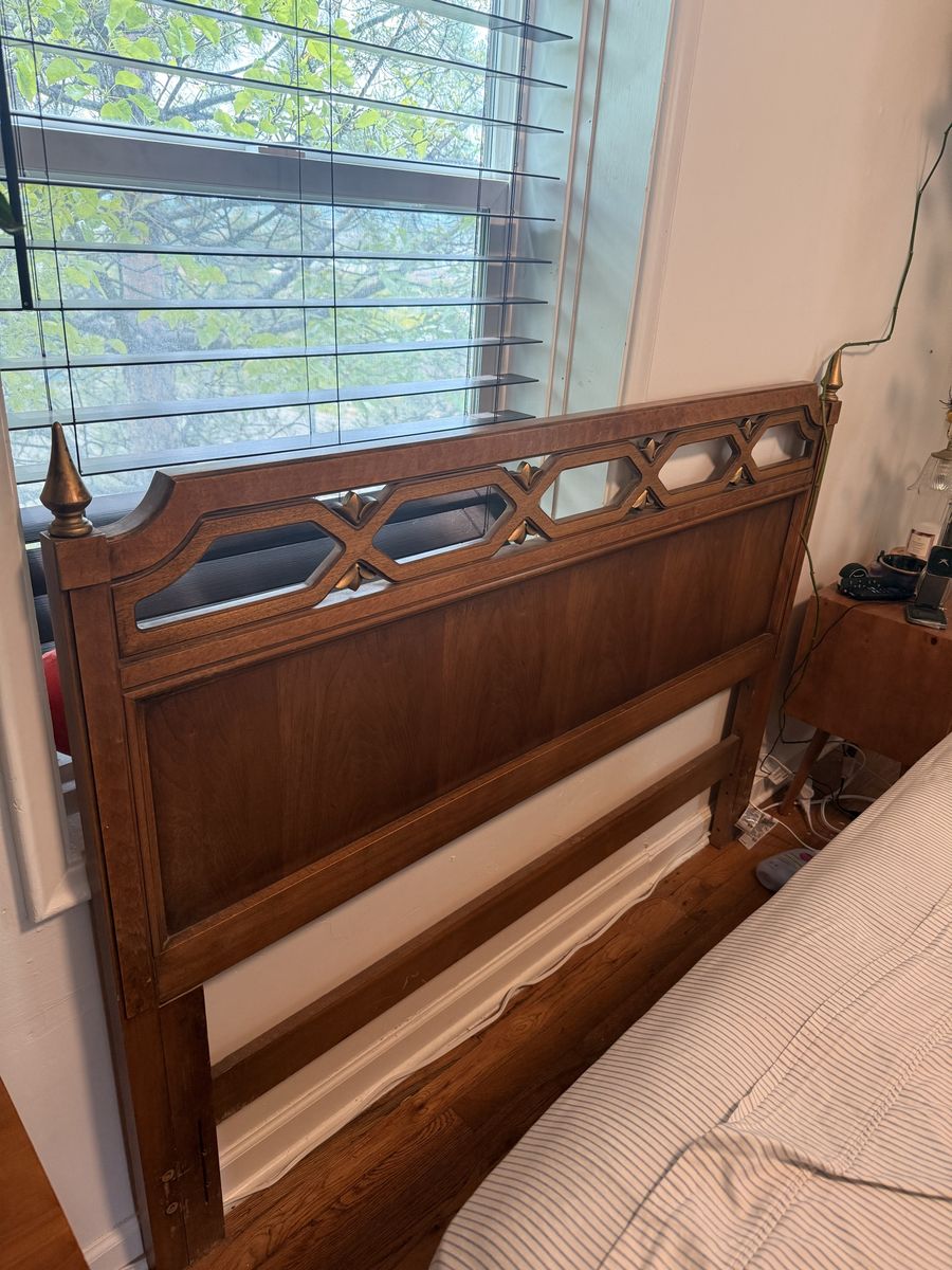 Vintage Queen Size Headboard