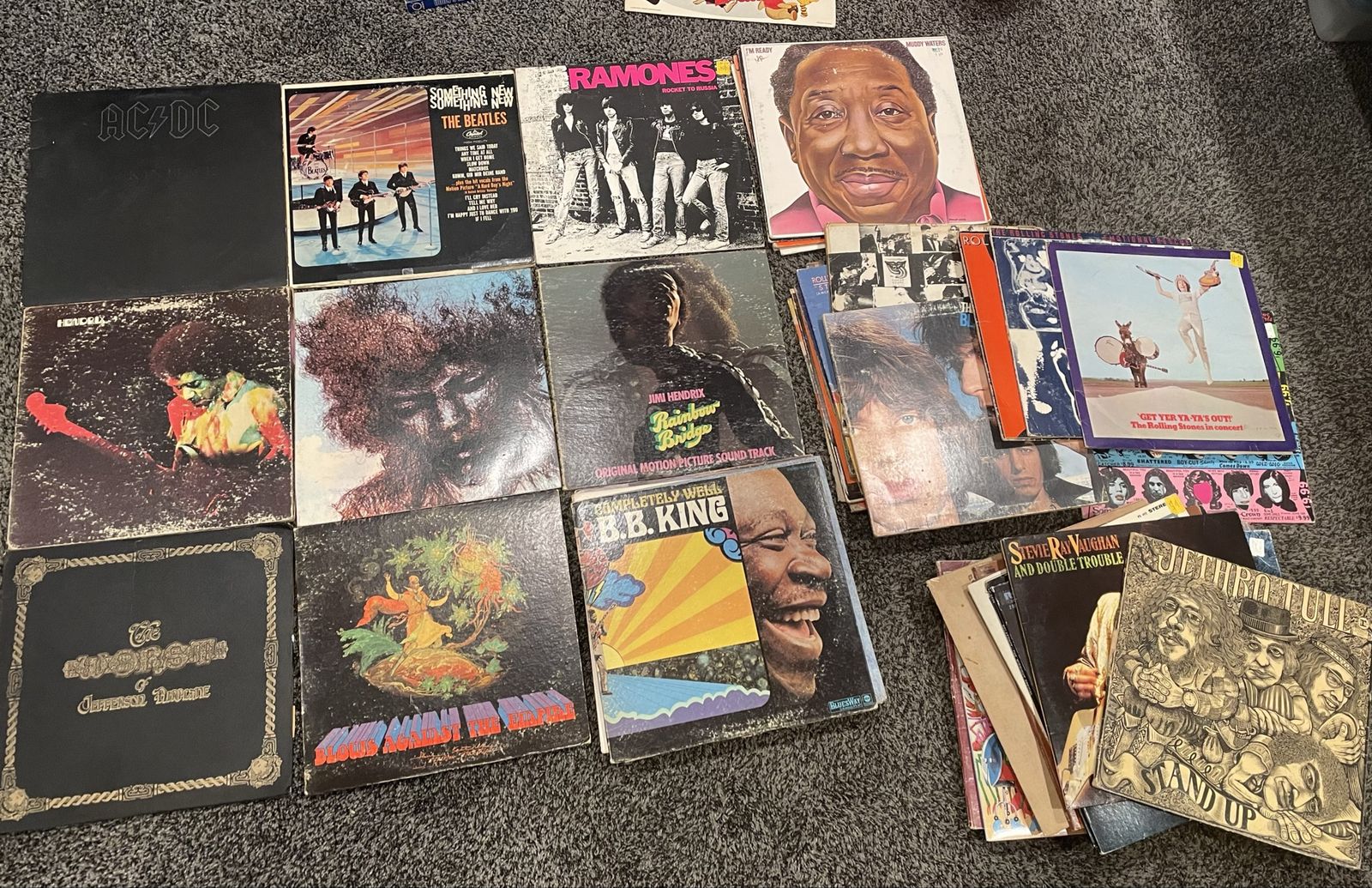 Vintage vinyl records 47 bundle lot