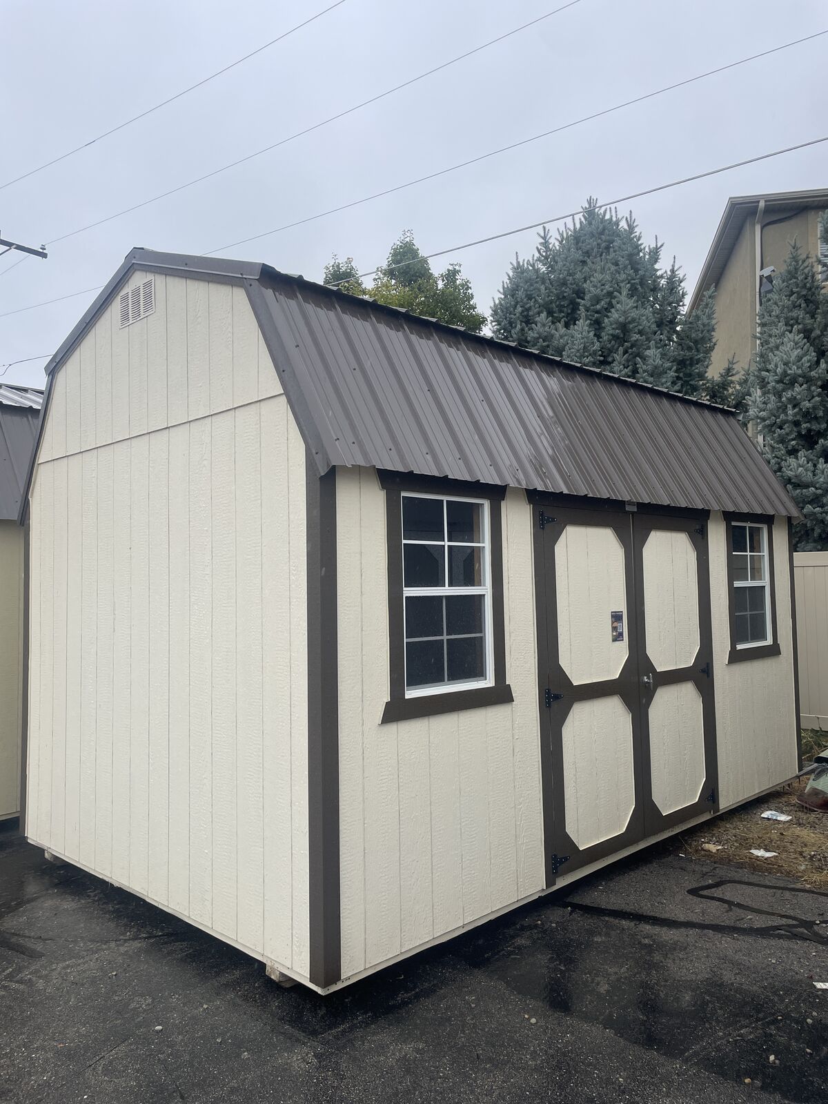 10x16 Side Lofted Barn - NOW 25% OFF! UTAH'S #1 OLD HICKORY DEALER!