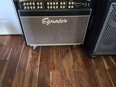 Egnater Tourmaster 4212 Tube Guitar Combo Amplifier - Cream & Black, 100W, 2x12 Speakers