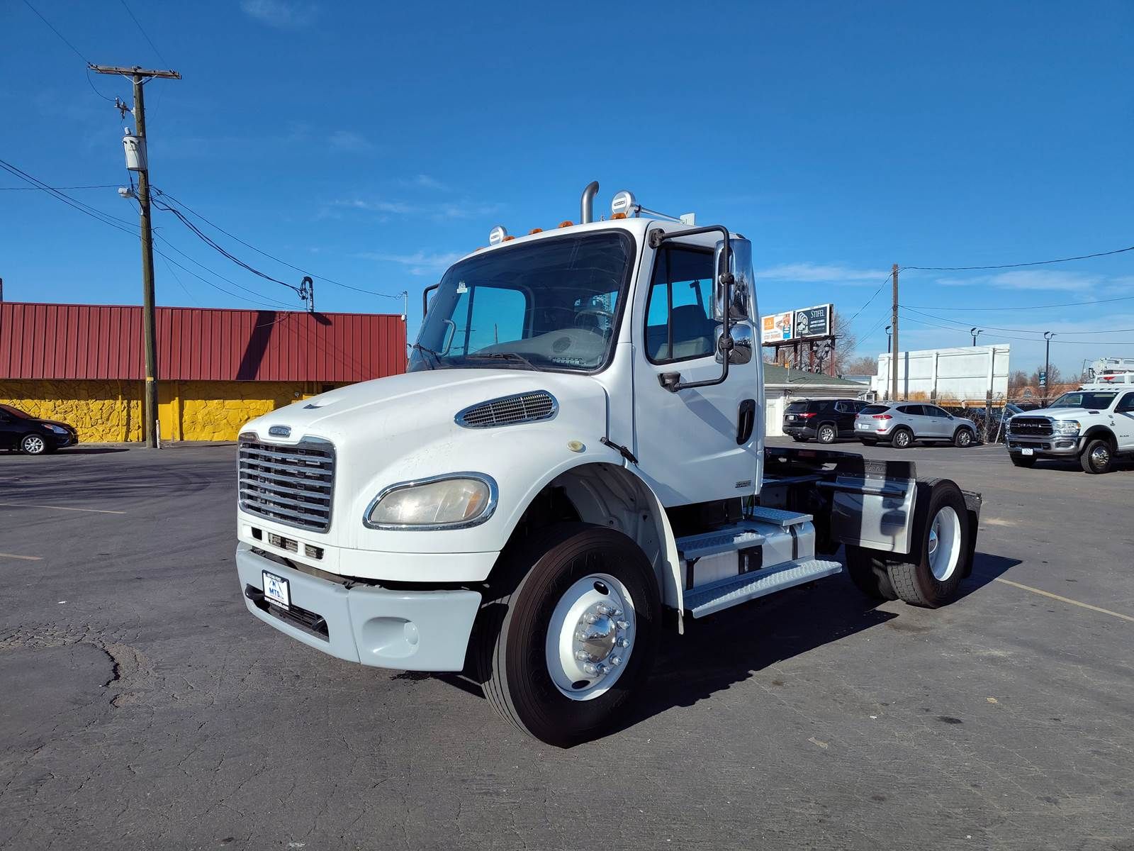 2010 Freightliner M2106 Day Cab Truck Single Axle Tractor