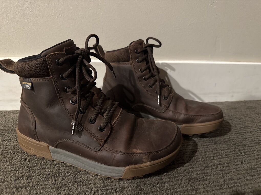 Lems Boulder Summit Barefoot Hiking Boots W9.5, M8