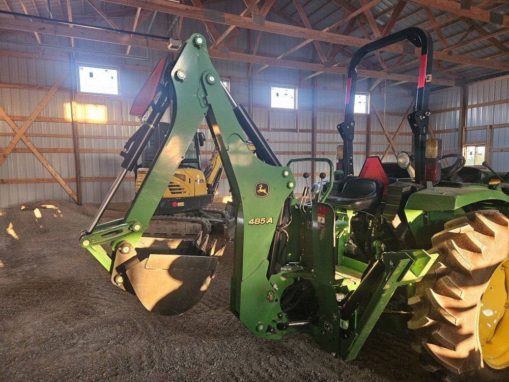 John Deere 485A Backhoe Attachment for Compact Utility Tractors