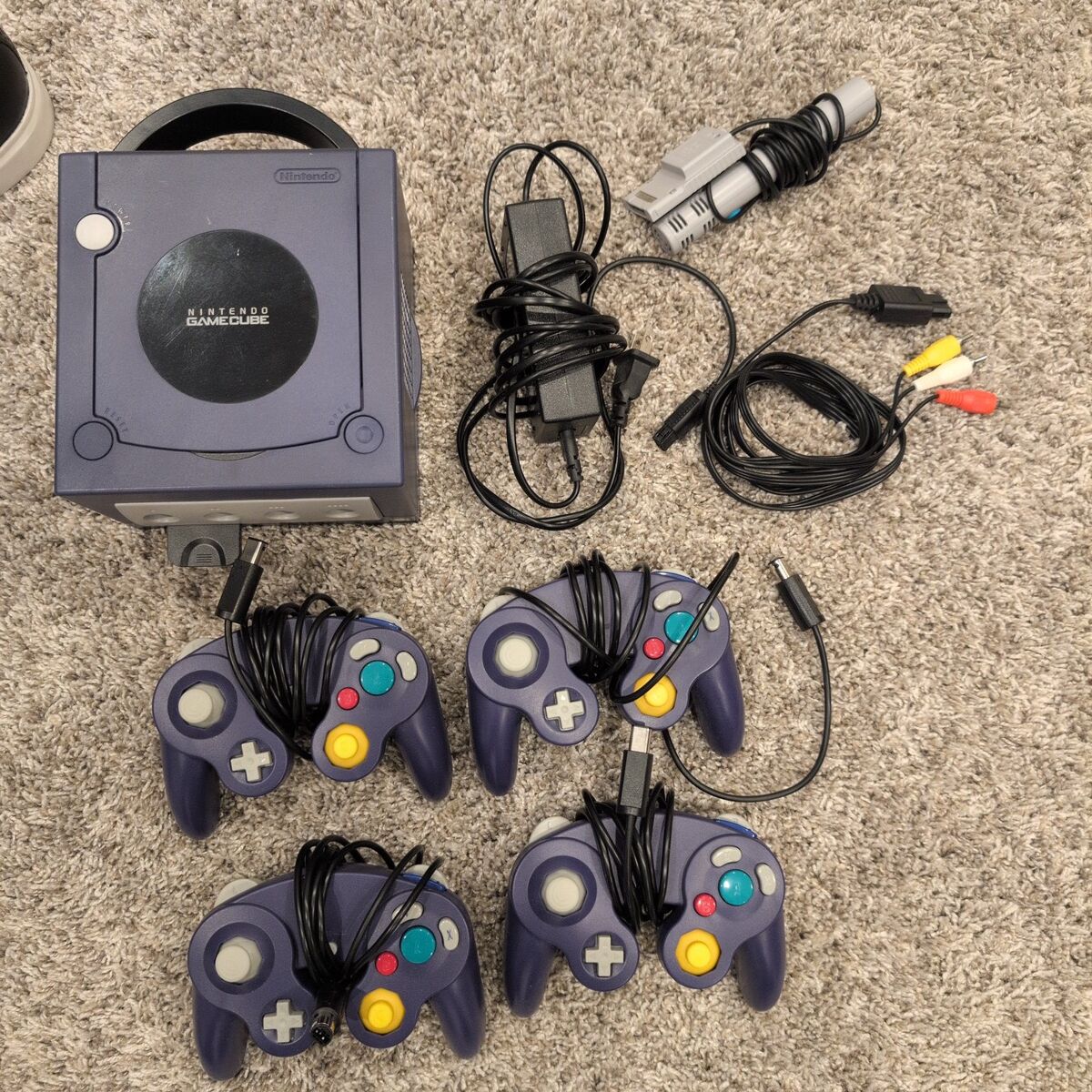 Gamecube 4p Complete w/ mic and memory card