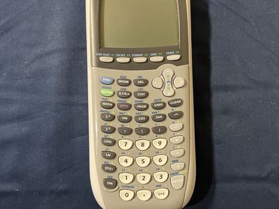 Texas Instruments TI-84 plus calculator