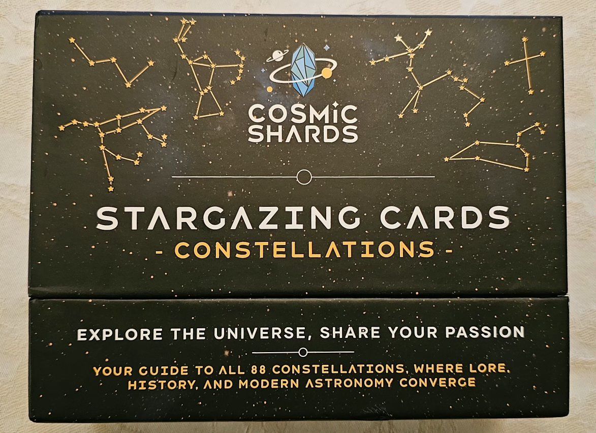 Game Educational Cosmic Shards Stargazing Cards