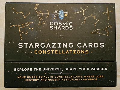 Game Educational Cosmic Shards Stargazing Cards