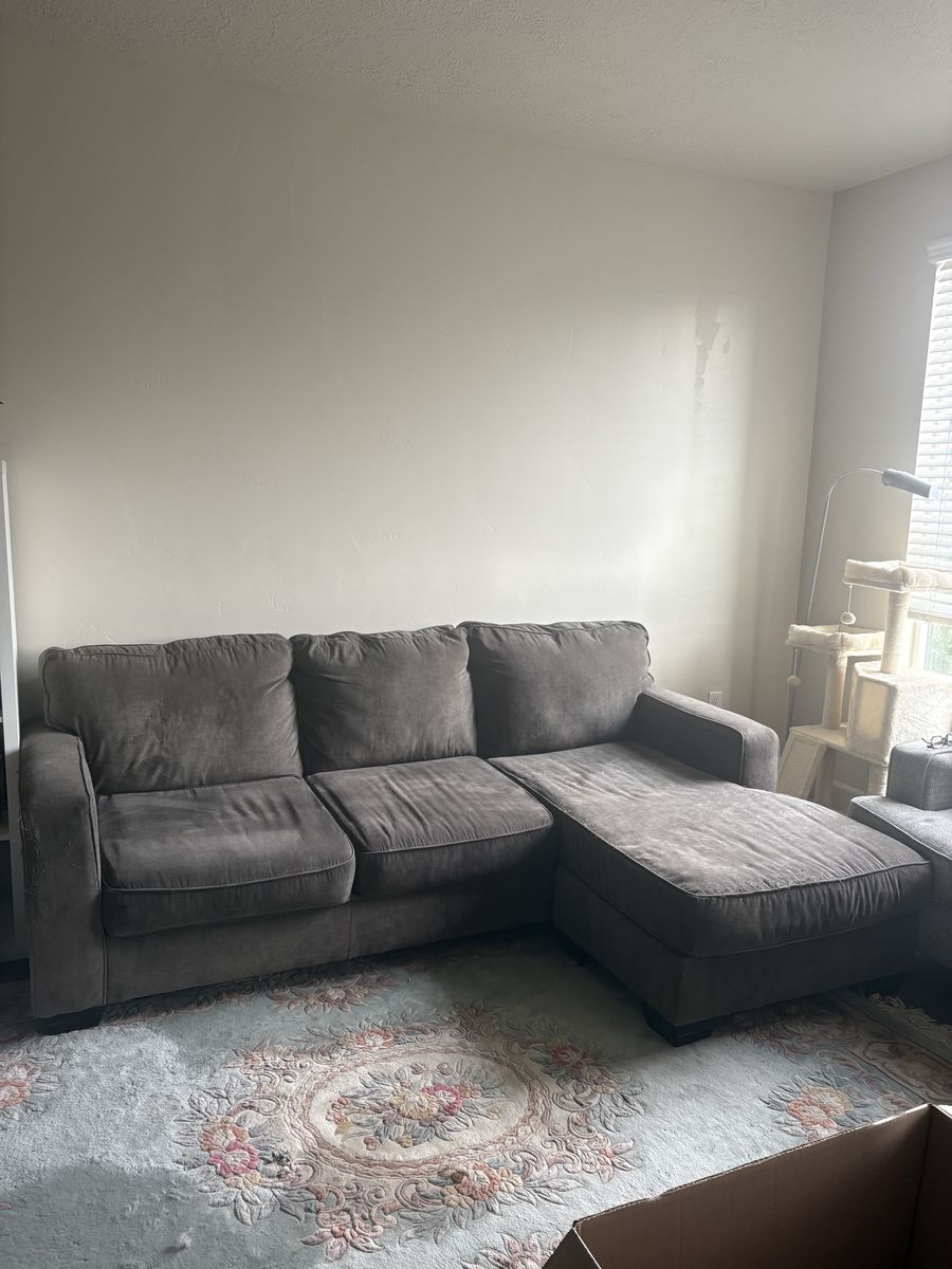 Modern couch with lounge