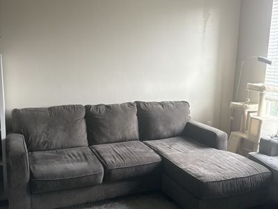 Modern couch with lounge