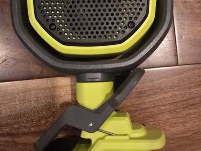 Ryobi ONE+ 18V VERSE Clamp Speaker Set (PCL615) - Lot of 4