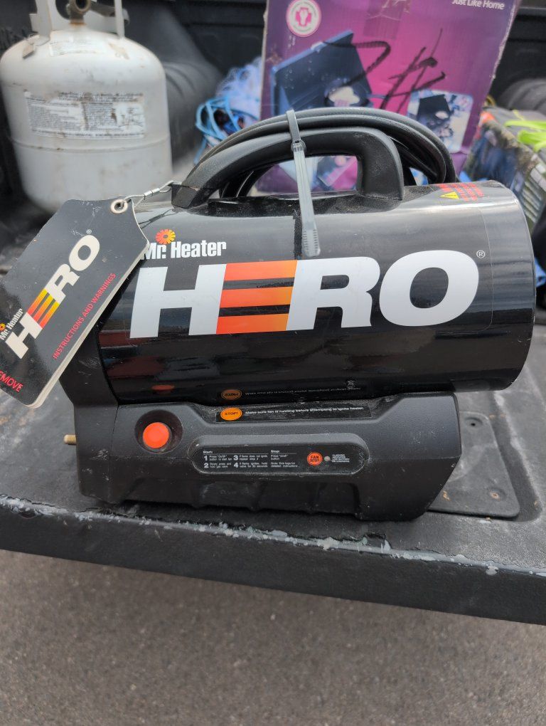 Mr. Heater HERO 13,000-24,000 BTU Forced Air Propane Heater