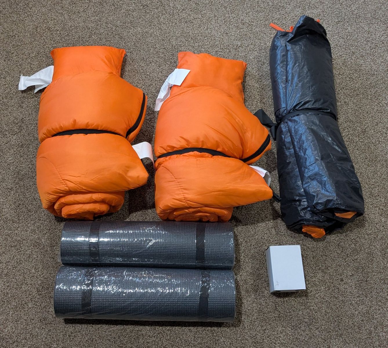 Complete Camping Combo Tent Sleeping Bags Pads