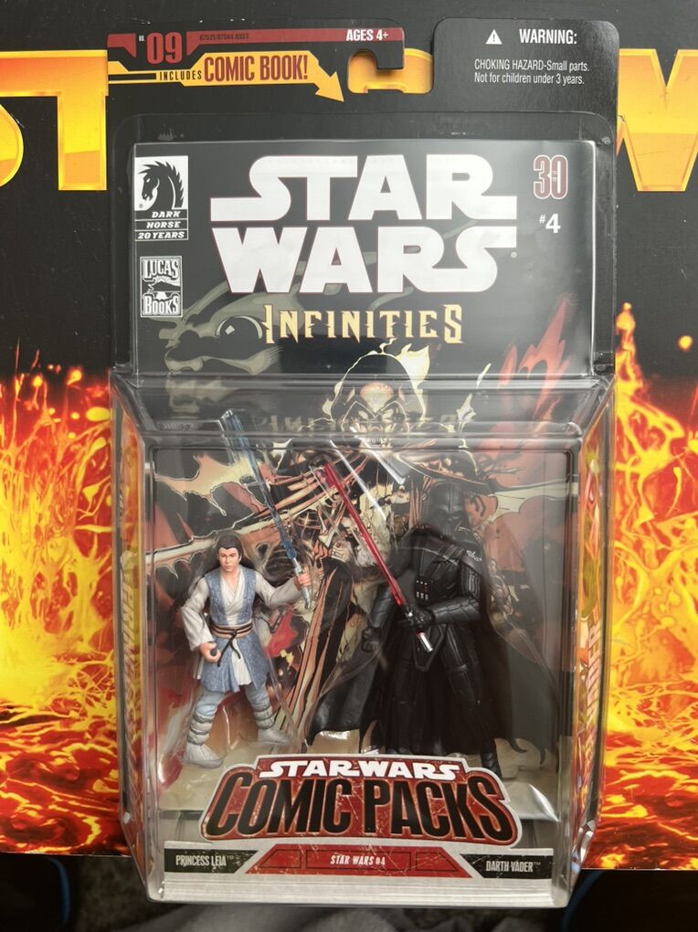 Star Wars Comic Packs Princess Leia & Darth Vader