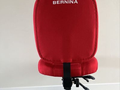 Bernina Red Sewing Chair