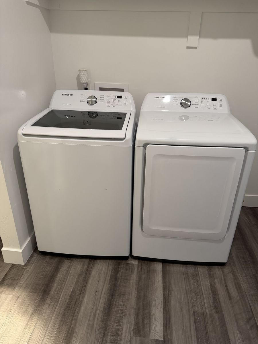Samsung Washer and Dryer