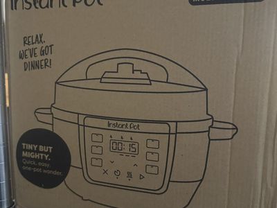 Instant Pot RIO Mini Multi-Cooker - New, Compact & Versatile One-Pot Wonder