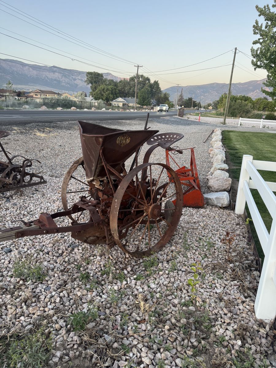 Antique Farm Equipment Potato Planter