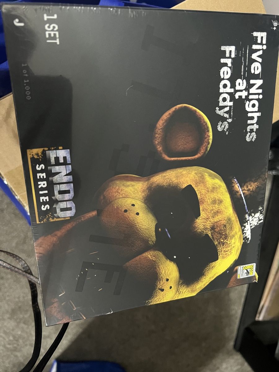 Five nights at Freddy’s comic con exclusive 2026 new unopened 
