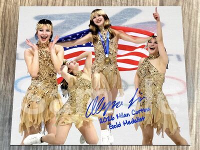 2026 MILAN CORTINA ALYSA LIU 8x10 PHOTO