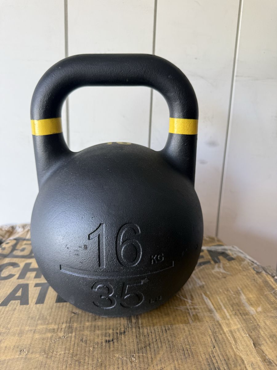 New Force USA 35 Pound Kettlebell 16KG Competition Style Kettlebell