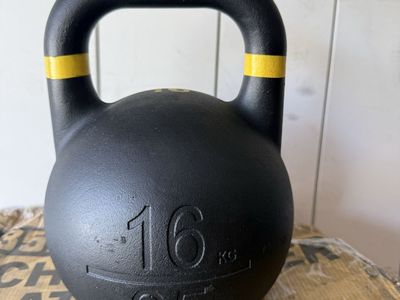 New Force USA 35 Pound Kettlebell 16KG Competition Style Kettlebell