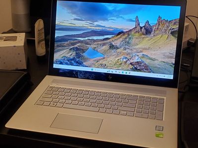 HP 17.3" touchscreen laptop i7 16GB/256GB+1TB/new battery, EXTRAS!