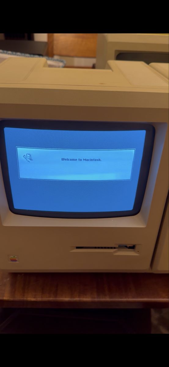 Vintage Apple Macintosh Computers with Keyboard & External Drives - Working Condition
