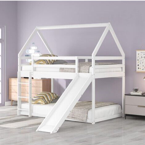 Twin Size House Bunk Bed