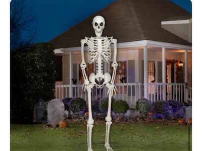 10-ft Skeleton Skelly Halloween Outdoor Decoration