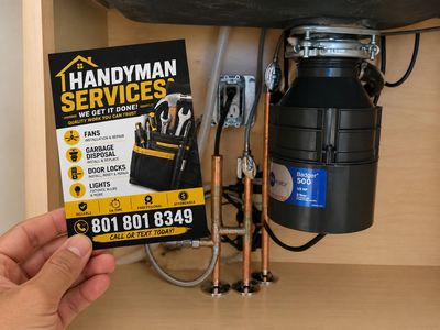 InSink Badger 500 1/2 HP Garbage Disposal Unit - new Good Condition