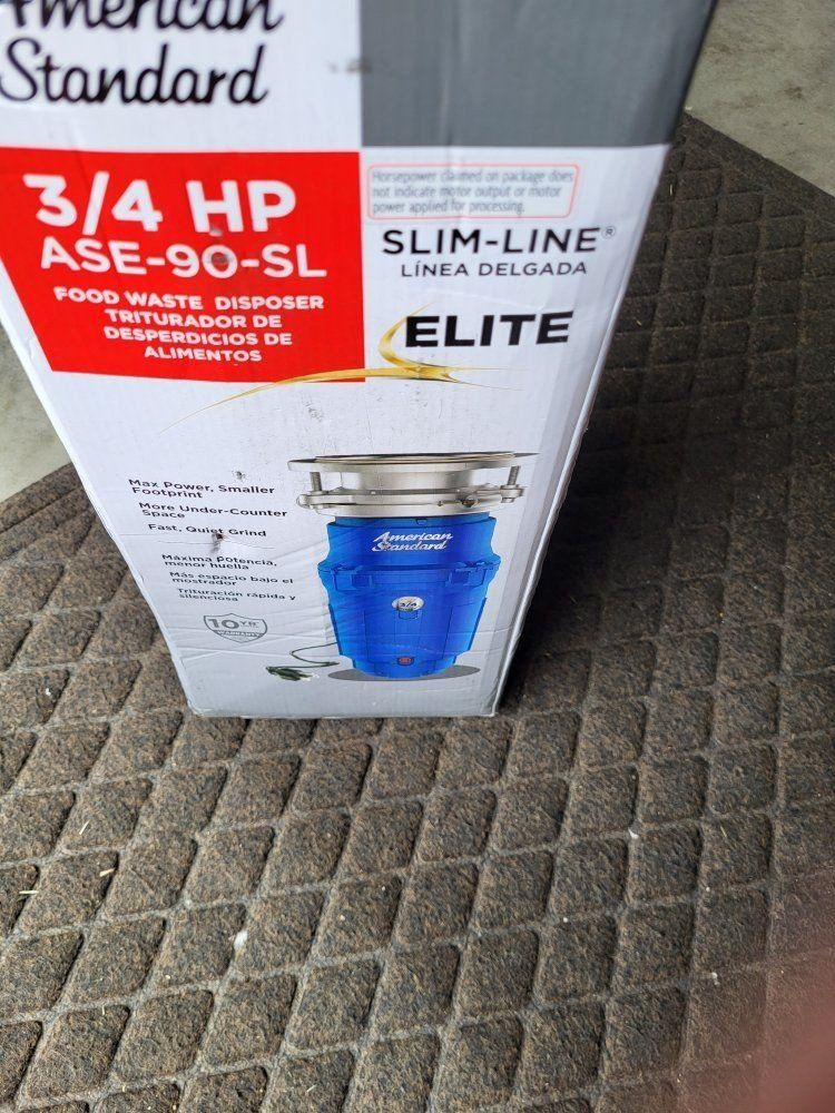 American Standard 3/4 Garbage Disposal *ASE-90-SL