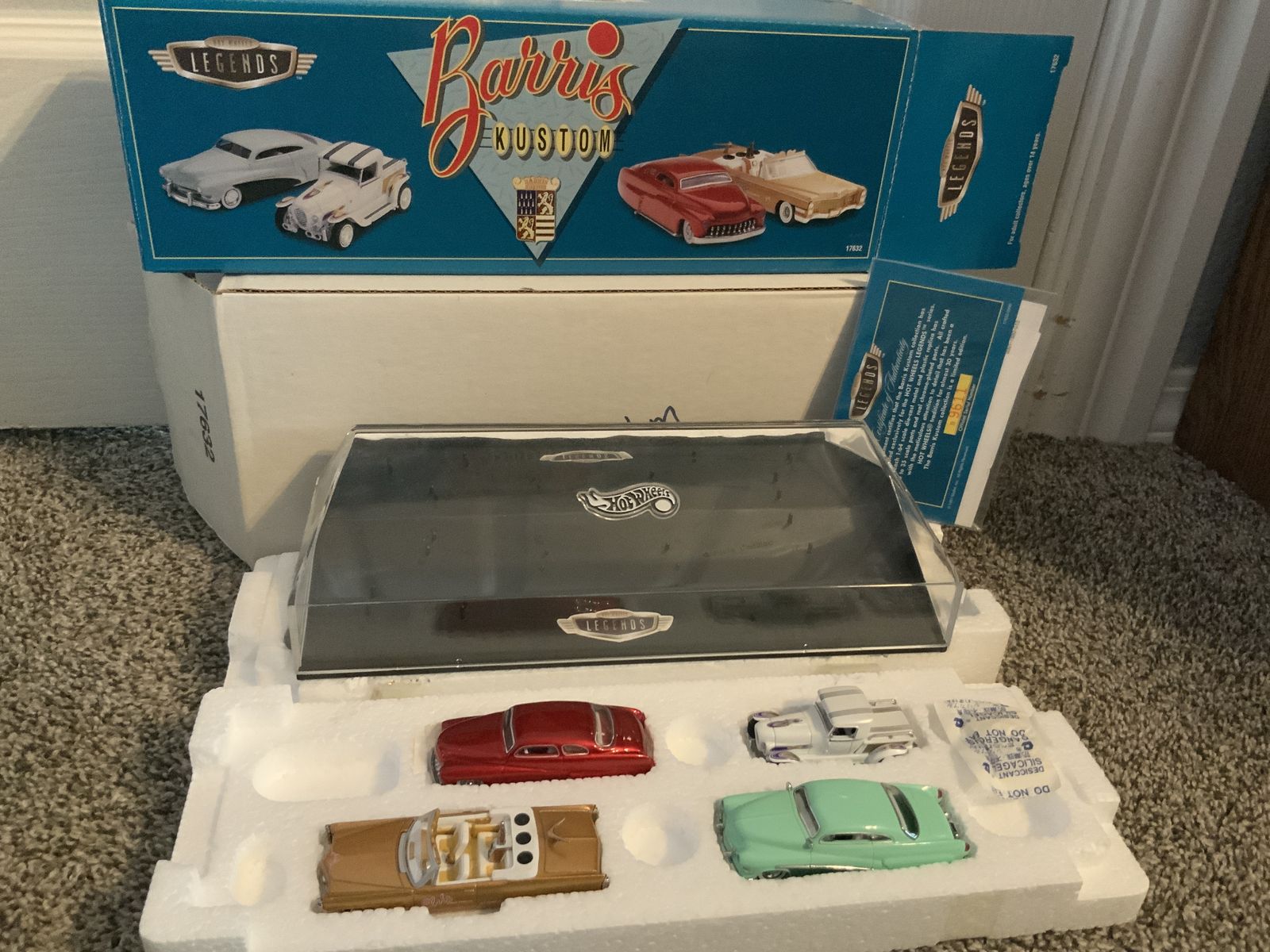 Hot Wheels Legends Barris Customs set from 1996
