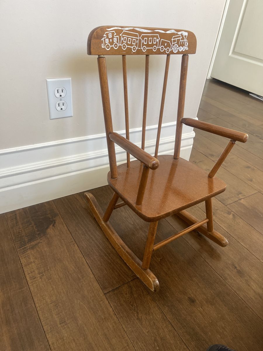 Antique Hedstrom Toddler's Rocking Chair