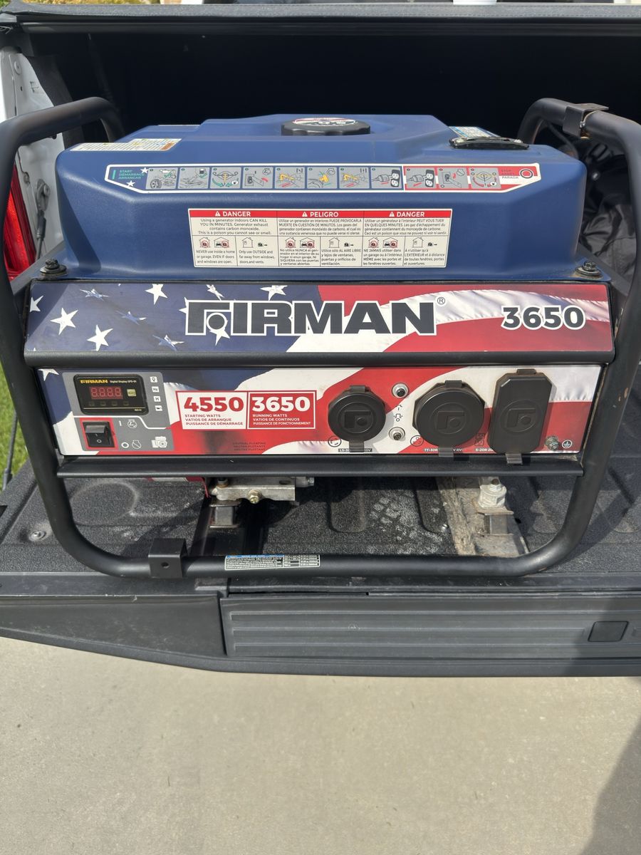 Firman 4550 generator