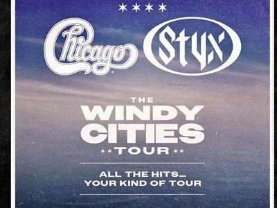 Chicago & Styx The Windy Cities Tour Concert Tickets + Parking