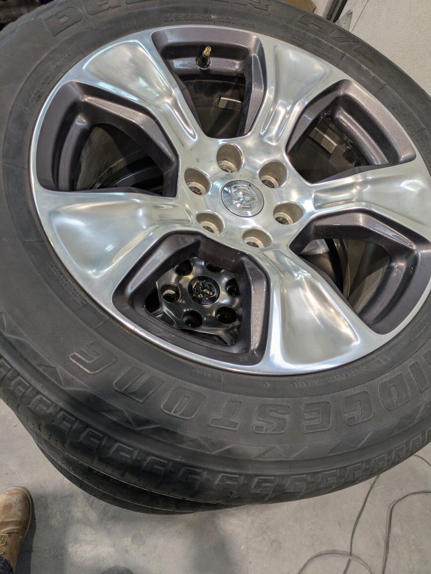 Ram 20" wheels 275/55R20