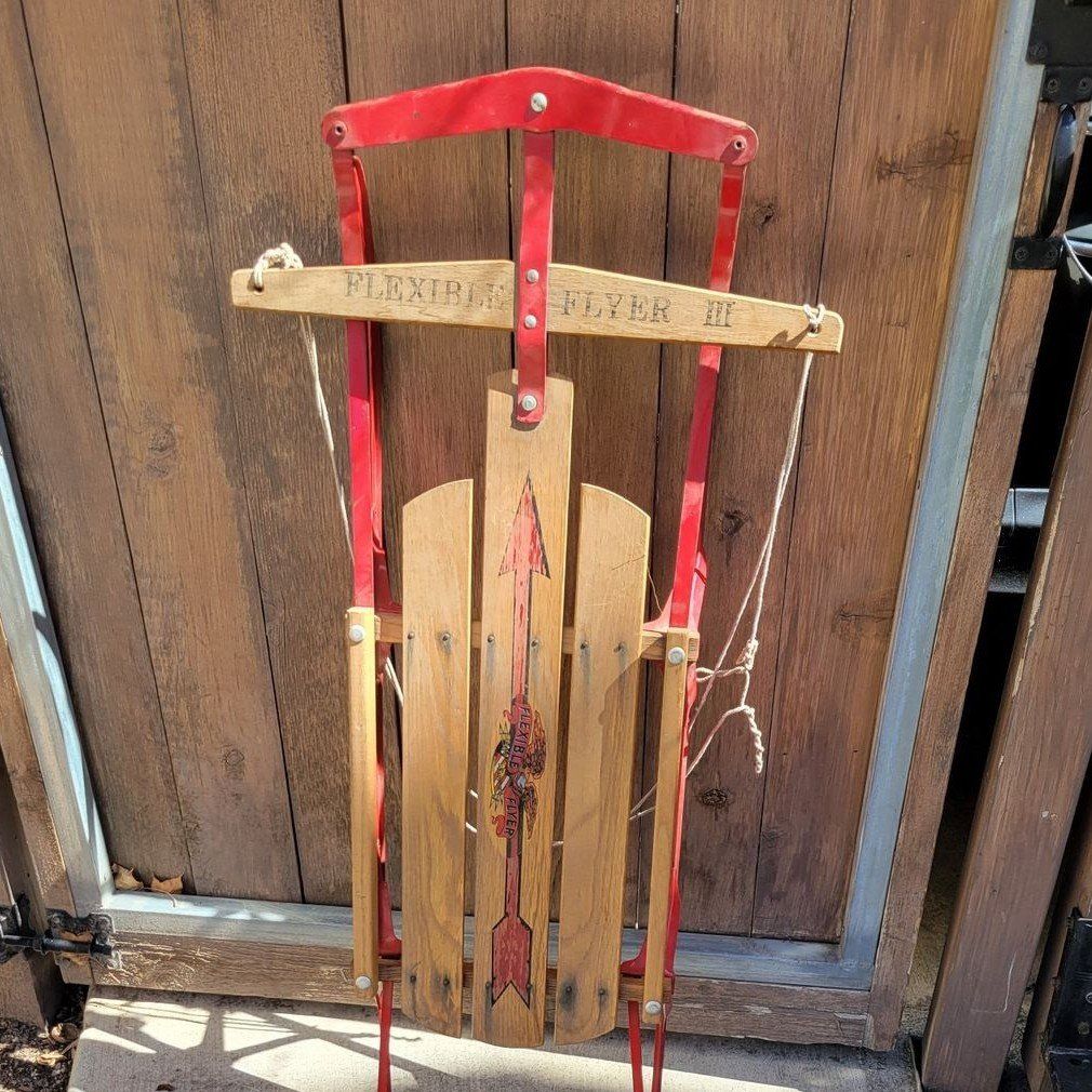 Wood & Metal Sled