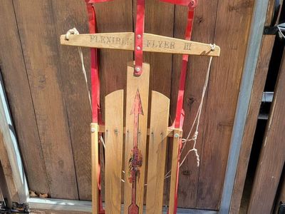 Wood & Metal Sled