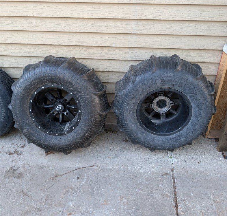 Paddle tires and rims
