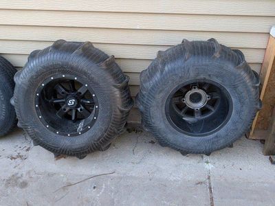 Paddle tires and rims